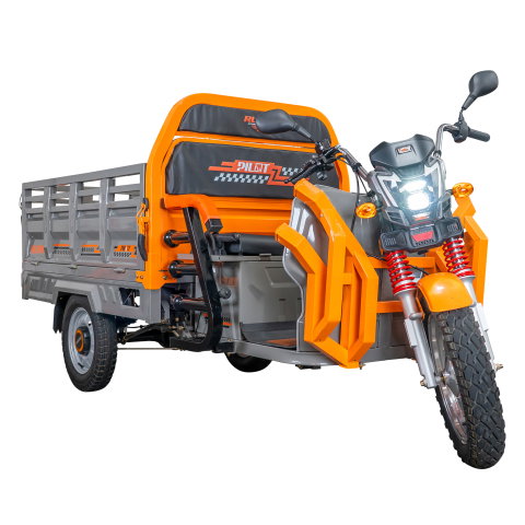 Triciclu electric cargo RURIS PILOT 3130G H cu bena basculabila hidraulic, motor 3600 W si greutate suportata 603 kg [2]