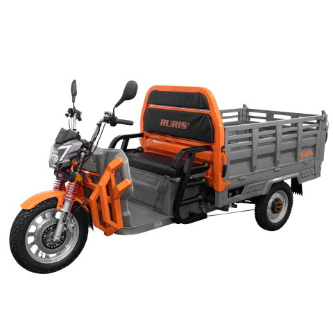 Triciclu electric cargo RURIS PILOT 3130G H cu bena basculabila hidraulic, motor 3600 W si greutate suportata 603 kg [1]