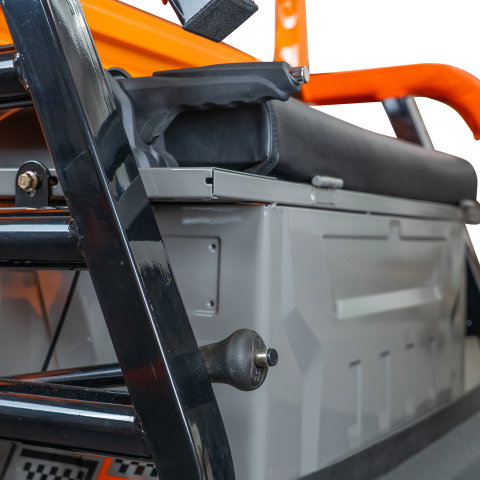 Triciclu electric cargo RURIS PILOT 3130G H cu bena basculabila hidraulic, motor 3600 W si greutate suportata 603 kg [6]