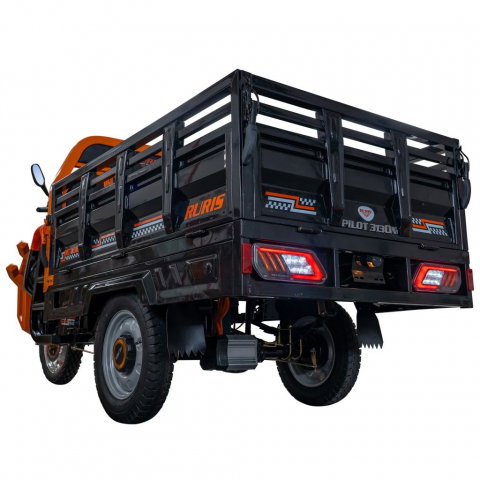 Triciclu electric cargo RURIS Pilot 3130N NEGRU, 3600W [21]