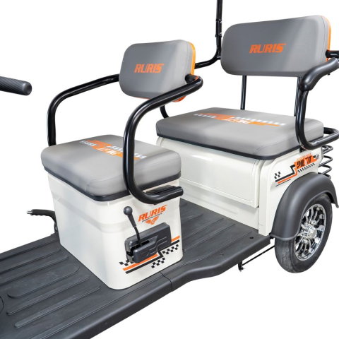 Triciclu electric cu cabina RURIS Pilot 3070A ALB fara permis, 2900W, viteza 25 km/h, autonomie 60 km [17]
