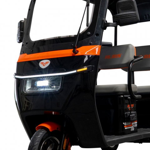 Triciclu electric cu cabina RURIS Pilot 3070N NEGRU fara permis, 2900W, viteza 25 km/h, autonomie 60 km [22]