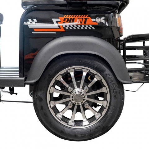 Triciclu electric cu cabina RURIS Pilot 3070N NEGRU fara permis, 2900W, viteza 25 km/h, autonomie 60 km [20]