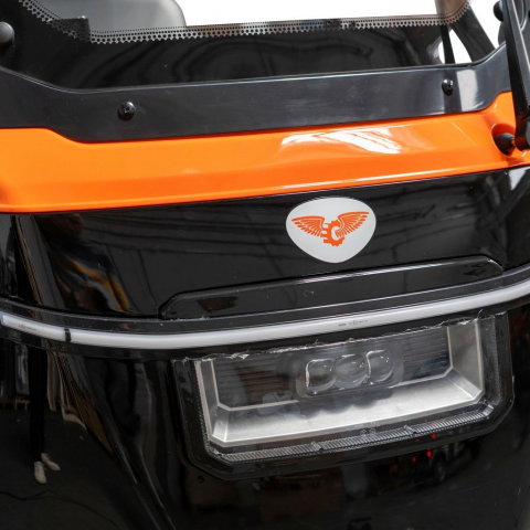 Triciclu electric cu cabina RURIS Pilot 3070N NEGRU fara permis, 2900W, viteza 25 km/h, autonomie 60 km [27]