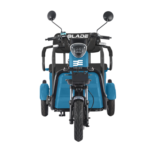 Triciclu electric persoane BLADE TRIP X2 Albastru-Negru 2000W, 2 locuri - CIV inclus [1]