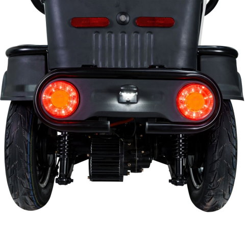 Triciclu electric RURIS Pilot 3010A alb, 1600W, fara permis, autonomie 50 km [8]