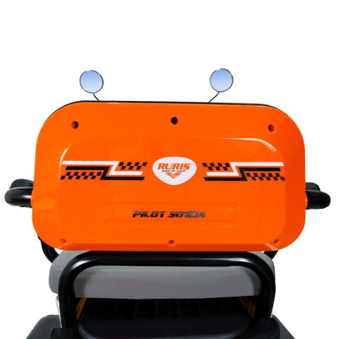 Triciclu electric RURIS Pilot 3010A alb, 1600W, fara permis, autonomie 50 km [9]