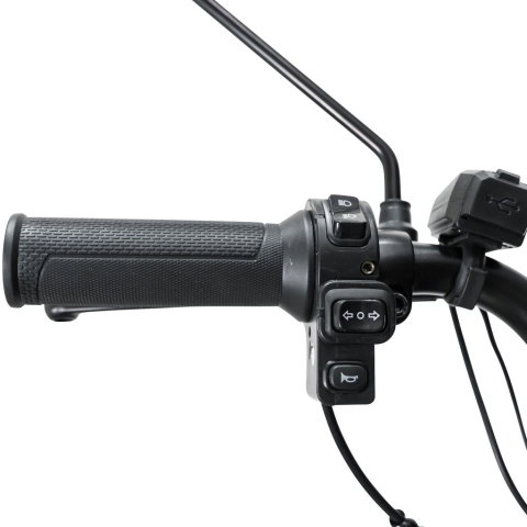 Triciclu electric RURIS Pilot 3010G Gri, 1600W, 2 locuri, autonomie pana la 50 km [13]