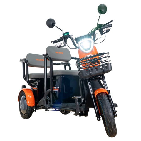 Triciclu electric RURIS Pilot 3020N NEGRU fara permis, 2000W, viteza 25 km/h, autonomie 50 km [3]