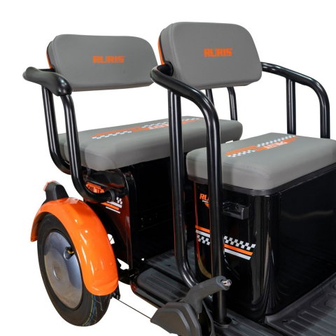 Triciclu electric RURIS Pilot 3020N NEGRU fara permis, 2000W, viteza 25 km/h, autonomie 50 km [4]