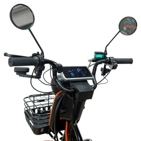 Triciclu electric RURIS Pilot 3020N NEGRU fara permis, 2000W, viteza 25 km/h, autonomie 50 km [5]