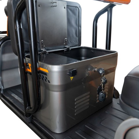 Triciclu electric RURIS Pilot 3040G GRI, 25 km/h, 2 locuri, 2000W, autonomie pana la 50 km, CIV inclus [7]
