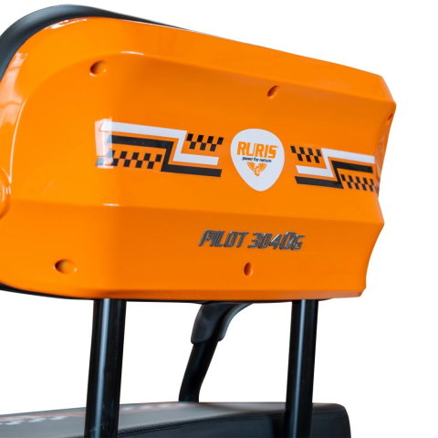 Triciclu electric RURIS Pilot 3040G GRI, 25 km/h, 2 locuri, 2000W, autonomie pana la 50 km, CIV inclus [16]