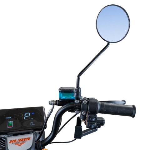 Triciclu electric RURIS Pilot 3040N NEGRU, 25 km/h, 2 locuri, 2000W, autonomie pana la 50 km, CIV inclus [17]