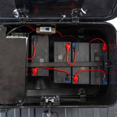 Triciclu electric RURIS Pilot 3040N NEGRU, 25 km/h, 2 locuri, 2000W, autonomie pana la 50 km, CIV inclus [12]