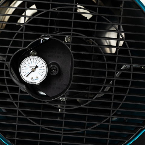 Tun de caldura pe motorina Detoolz 30 kW, ardere indirecta, cos evacuare, rezervor 55L, cu roti – DZ-EI1030-G01 [4]
