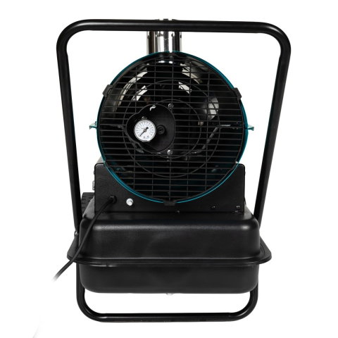 Tun de caldura pe motorina Detoolz 30 kW, ardere indirecta, cos evacuare, rezervor 55L, cu roti – DZ-EI1030-G01 [3]