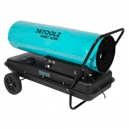 Tun de caldura pe motorina Detoolz DZ-EI107 220-240V 50Hz 50KW, ardere directa, rezervor 55 L [2]