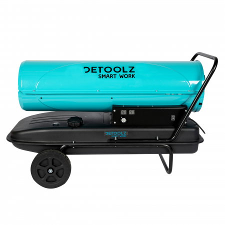 Tun de caldura pe motorina Detoolz DZ-EI107 220-240V 50Hz 50KW, ardere directa, rezervor 55 L [4]