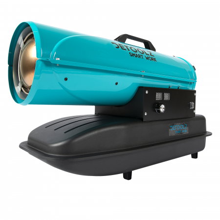 Tun de caldura pe motorina cu ardere directa Detoolz DZ-EI106  20KW, debit 600 mch rezervor 19 L [1]