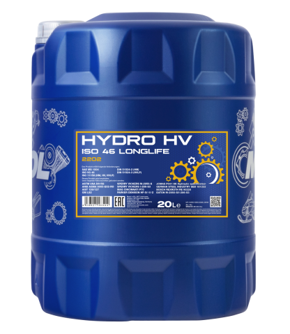 Accesorii utilaje agricole - Ulei hidraulic MANNOL Hydro HV ISO 46 HVLP 2202 - 20 Litri