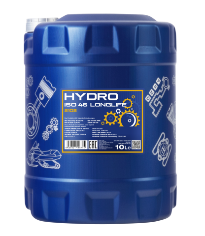 Accesorii utilaje agricole - Ulei hidraulic MANNOL Hydro ISO 46 HLP HM 2102 - 10 Litri