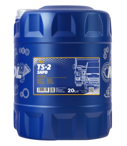 Accesorii utilaje agricole - Ulei motor camion MANNOL TS-2 SHPD 7102 20W-50 cu ESTER - 20 Litri