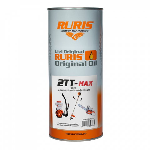 Utilaje agricole - Ulei motor Ruris 2TT-MAX, ambalaj 1l