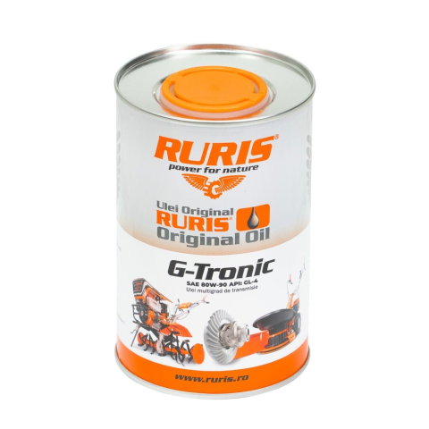 Accesorii utilaje agricole - Ulei transmisie Ruris G-Tronic SAE 80W-90, GL-4, ambalaj 600 ml