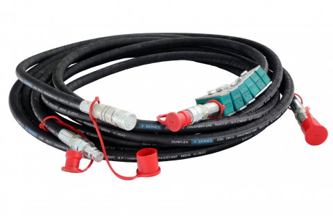Unitate hidraulica Masalta MHP13/30-4U 1155013304 138 bar, 30 L/min, Honda GX390, benzina [4]