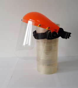 Viziera protectie fata GSHOP cu ecran transparent si cu ecran din plasa cadou [3]