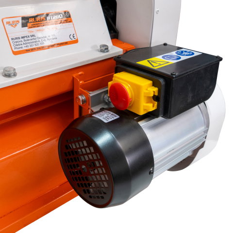 Zdrobitor electric cu desciorchinare RURIS HT200, 750W, cuvă 75 L, 1600-1800 kg/h [8]