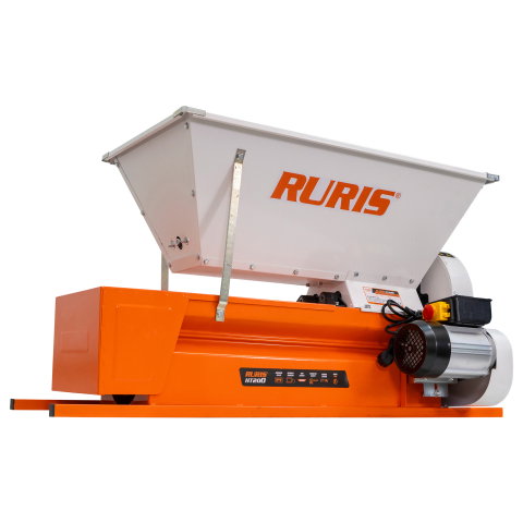 Zdrobitor electric cu desciorchinare RURIS HT200, 750W, cuvă 75 L, 1600-1800 kg/h [3]