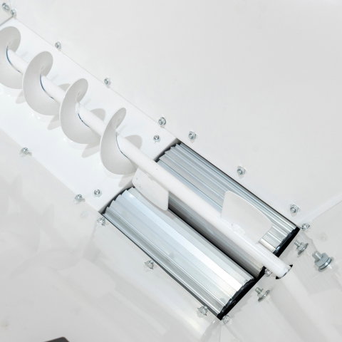 Zdrobitor electric cu desciorchinare RURIS HT200, 750W, cuvă 75 L, 1600-1800 kg/h [6]