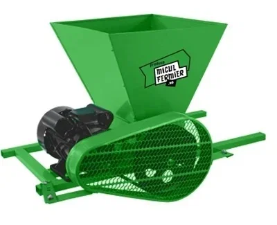 Zdrobitoare de fructe si legume - Zdrobitor electric struguri Micul Fermier MF-ZD1006-G01, 550W, cuvă 30 L, 500 kg/h