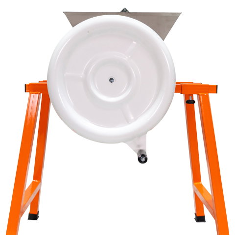 Zdrobitor manual de fructe RURIS FP7 cu cuvă inox de 7 L și role din aluminiu [2]