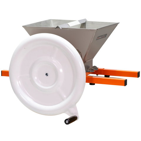 Zdrobitor manual de fructe RURIS FP7 cu cuvă inox de 7 L și role din aluminiu [4]