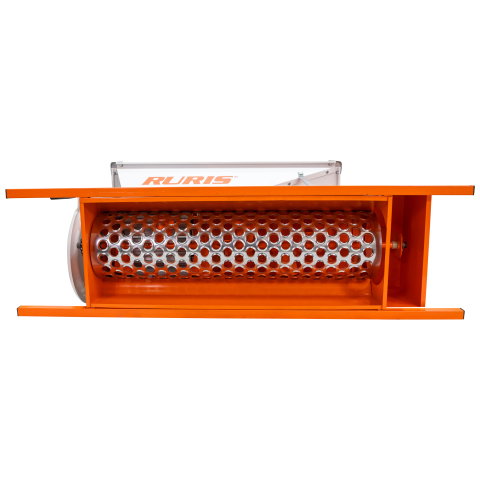 Zdrobitor manual cu desciorchinare RURIS HT100, cuvă 57 L, 800-1000 kg/h, role aluminiu [10]