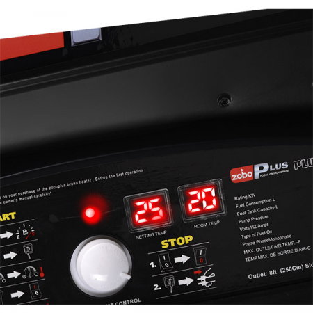 Zobo PLUS-K135 Tun de aer cald, ardere directa, 40kW [2]