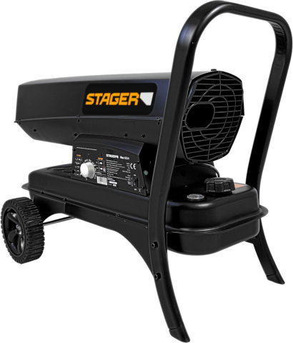 Stager PLUS-K80W Tun de aer cald, ardere directa, 20kW, motorina, 230V, 400mc [2]