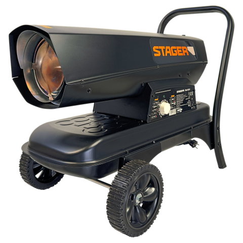 Incalzire si climatizare - Stager PLUS-K80W Tun de aer cald, ardere directa, 20kW, motorina, 230V, 400mc