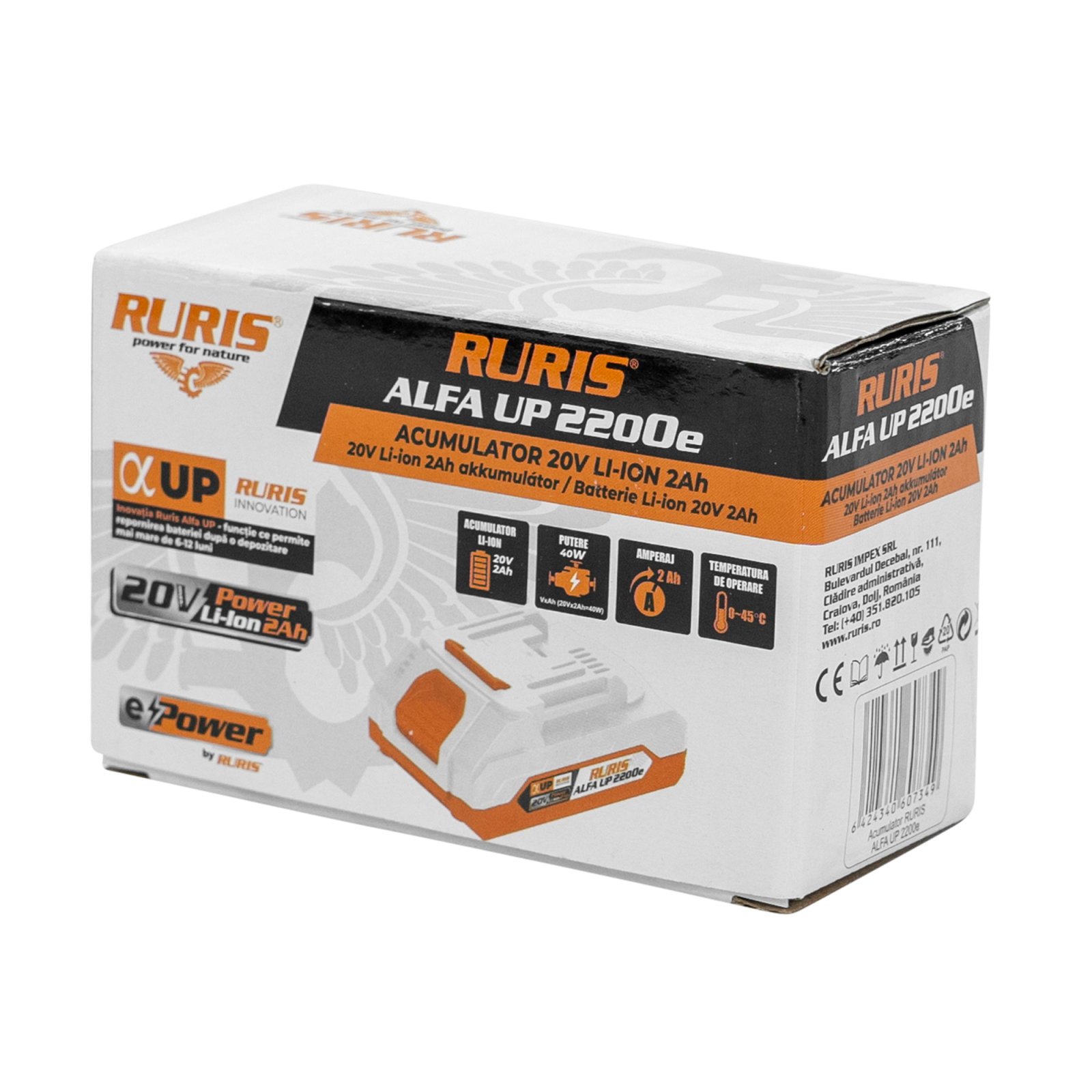 Kit accesorii compresor RURIS AirPower 2400 PLUS, 5 piese, furtun spiralat 5 m