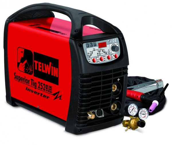 SUPERIOR TIG 252 AC DC -HF LIFT - APARAT DE SUDURA TELWIN tip TIG