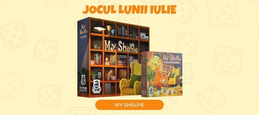 Jocul lunii iulie 2024: My Shelfie