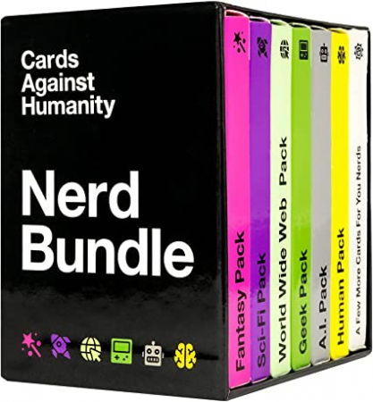 Jocuri NSFW - Cards Against Humanity - Nerd Bundle (6+1 extensii) - EN