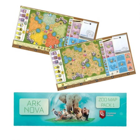 Jocuri de strategie - Ark Nova: Map Pack 1 (Extensie) - EN