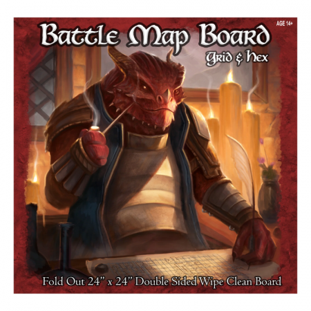 RPG - Battle Map Board - Grid & Hex - EN