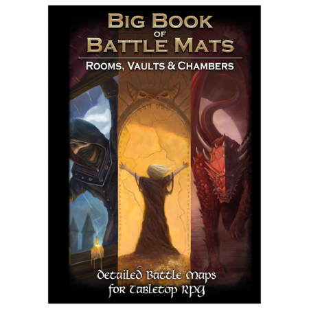 Accesorii generice RPG - Big Book of Battle Mats - Rooms, Vaults & Chambers - EN