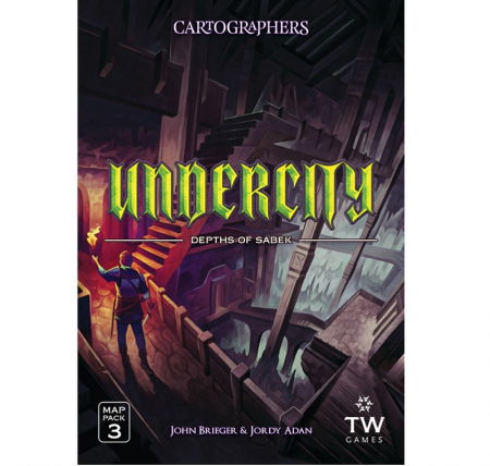 Board Games - Cartographers Heroes Map Pack 3 - Undercity (Extensie) - EN