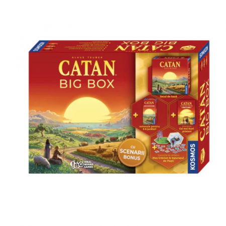 Jocuri de strategie - Catan - Big Box - Editia 2025 - RO